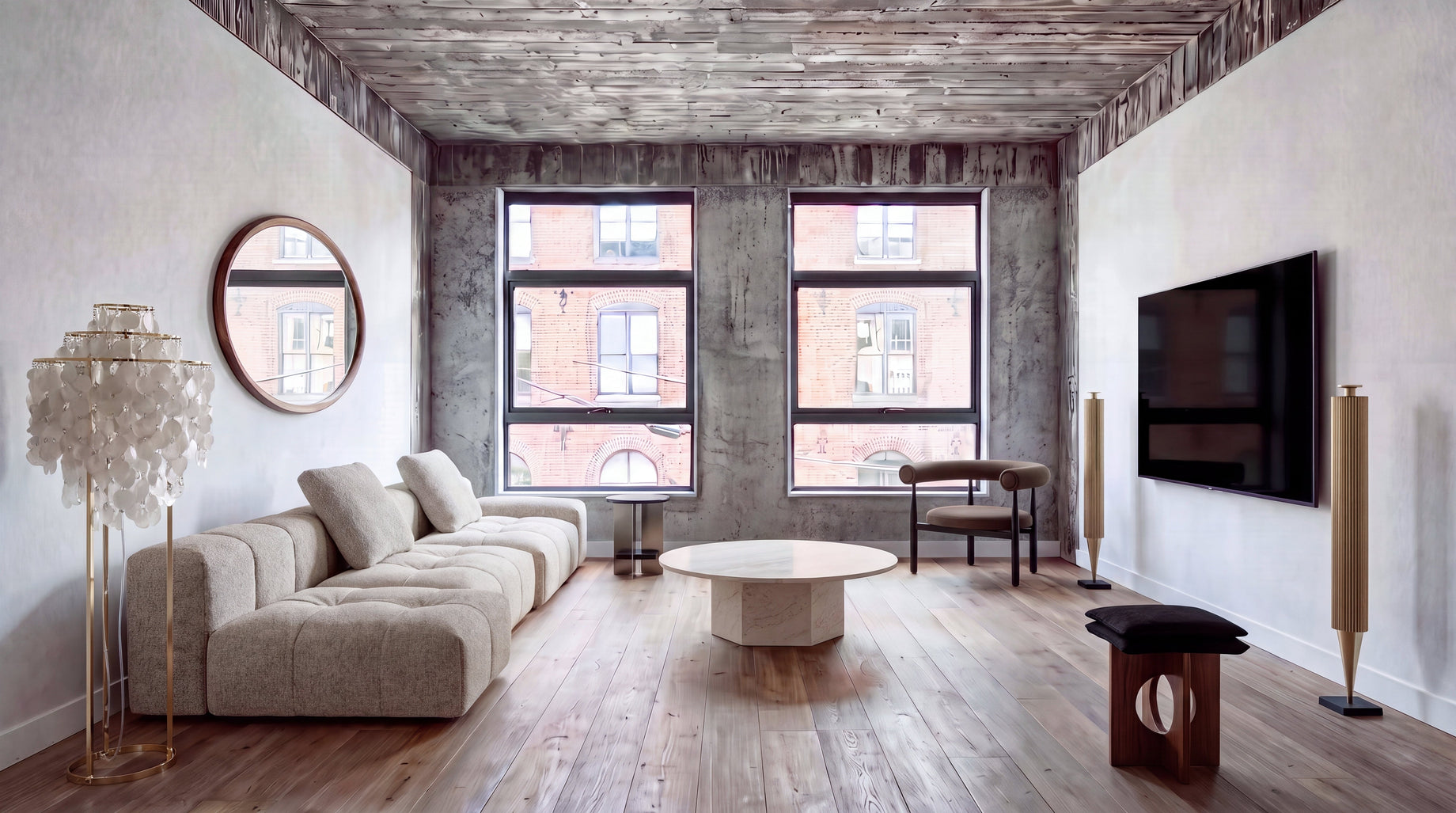 3 Wythe Lane, Brooklyn - Living Room Interior