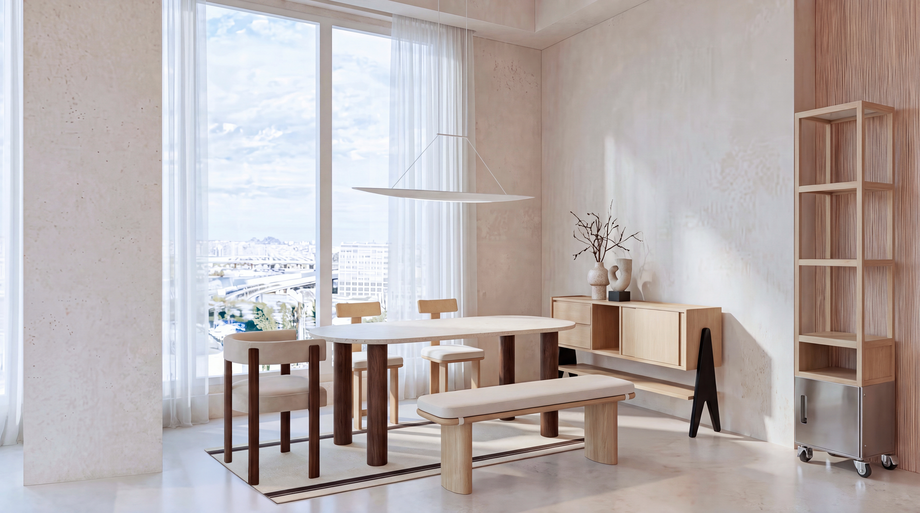 6 Marina Boulevard, Singapore - Dining Room Interior