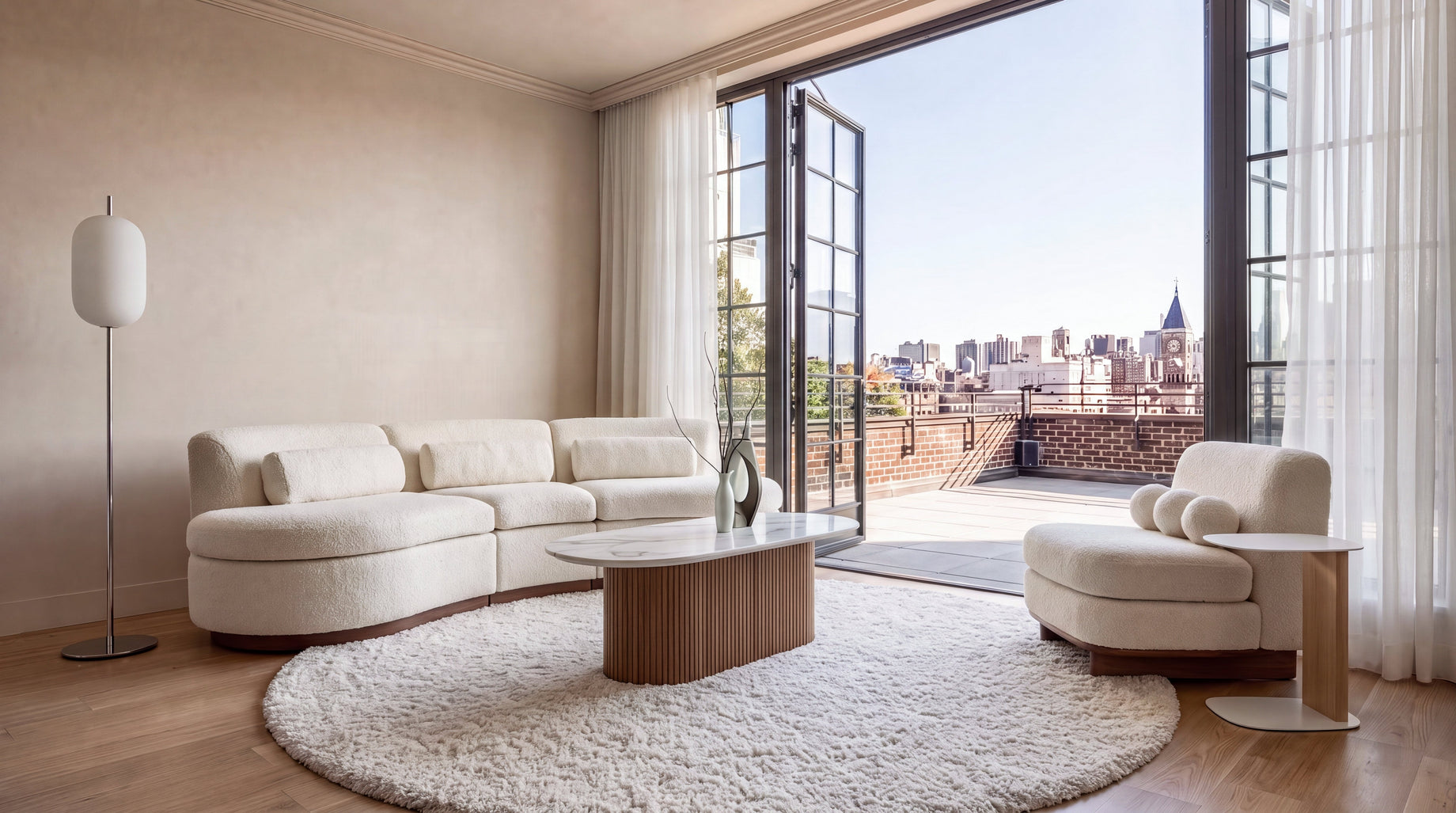 118 West 13th Street, New York - Living Room Interior