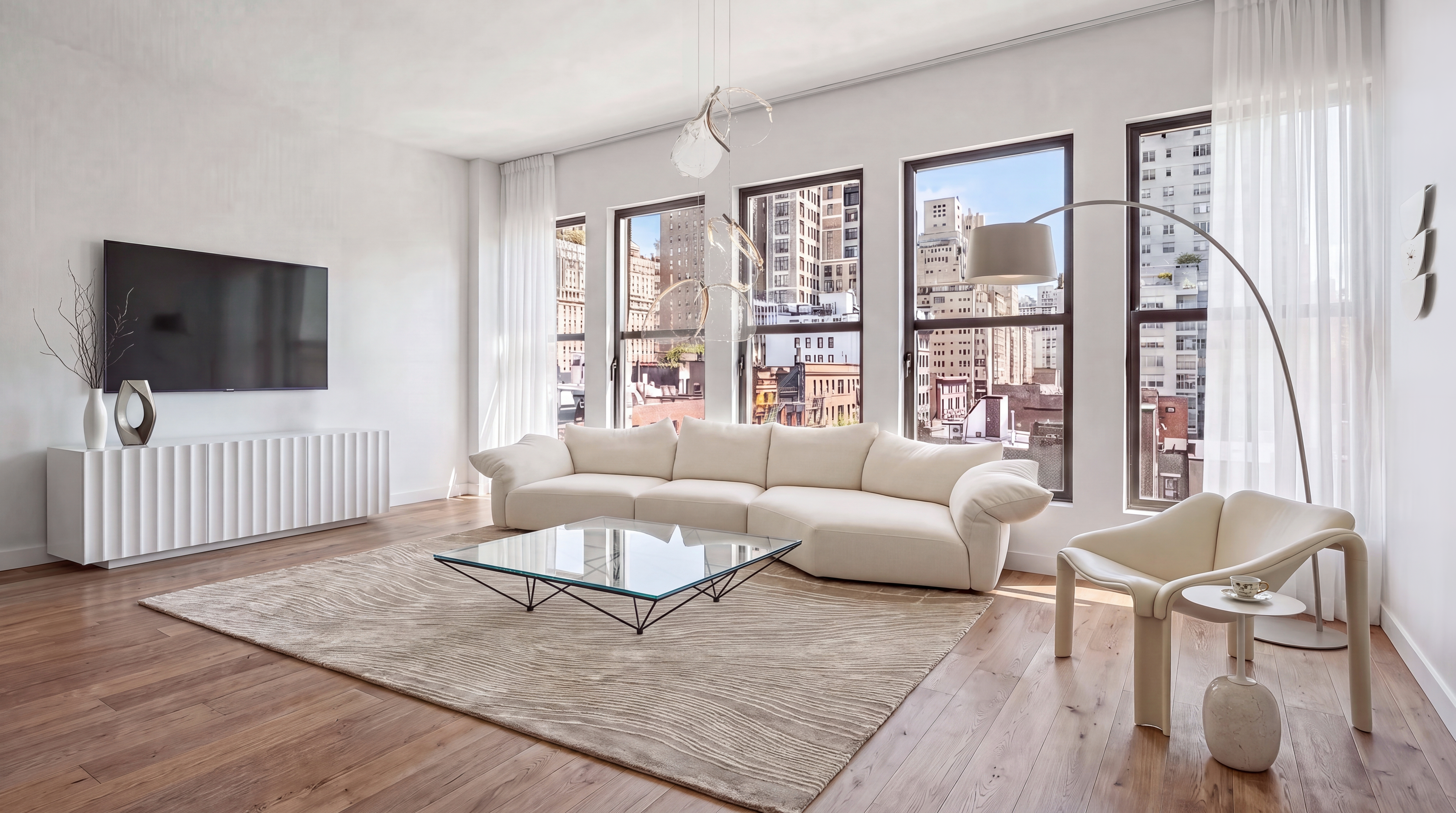 181 MacDougal Street, New York - Living Room Interior