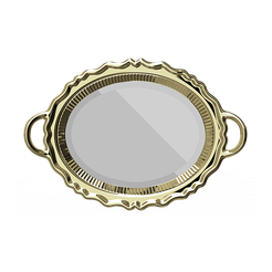 PLATEAU MIROIR METAL - view 1