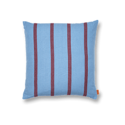 Grand Cushion Faded Blue&Burgundy - view 1
