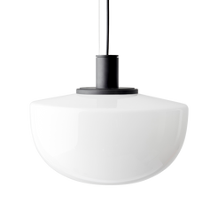 Bank Pendant Opal Glass Shade - view 1