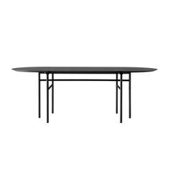 Snaregade Dining Table Oval Black - view 1