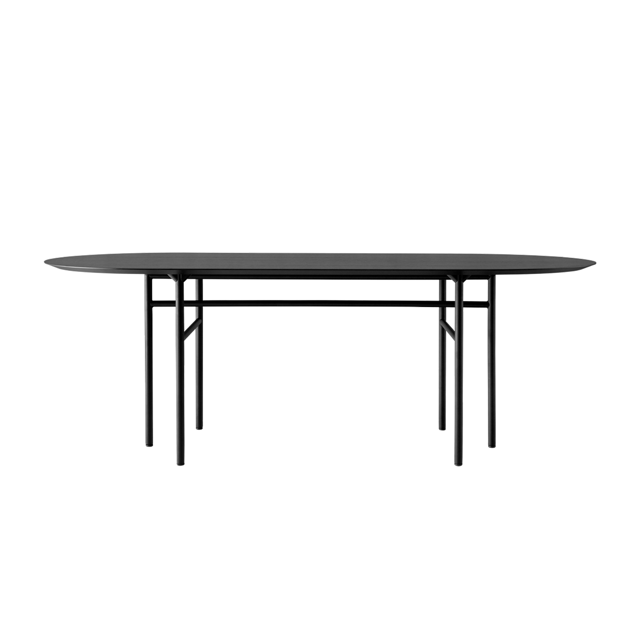 Snaregade Dining Table Oval Black - view 1
