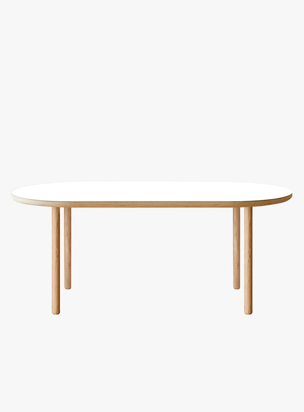 SilLeanDeo Oval Low Table