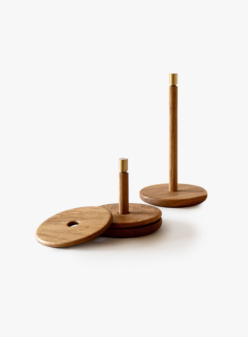 TRADITION Coaster Holder & Paper Towel Holder