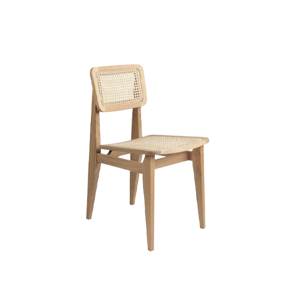 C-Chair French Cane Oak - view 1