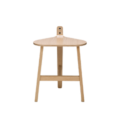 BRONCO STOOL - Clear Lacquered Oak - view 1