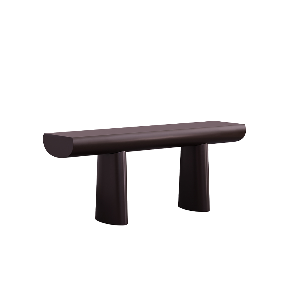 CONSOLE TABLE_ Dark Aubergine - view 1