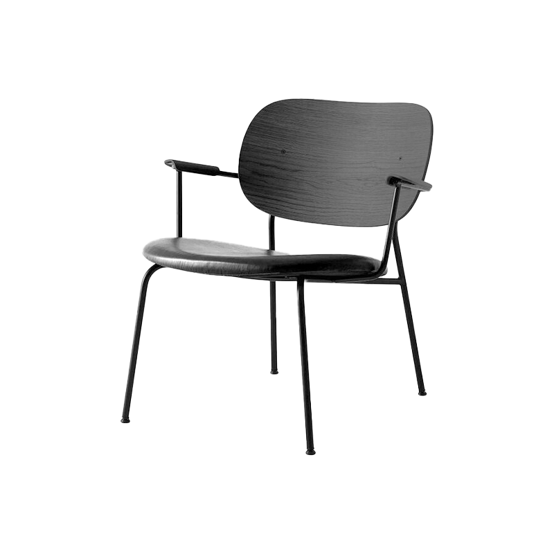 CO LOUNGE CHAIR Black/Black Oak/Dakar0842 - view 1