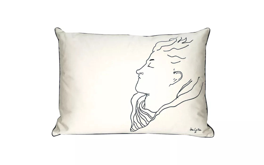 le dormeur - jean cocteau | cushion