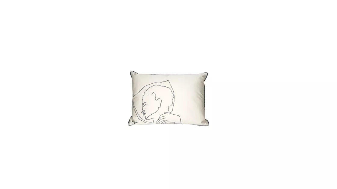 l'endormie - jean cocteau | cushion