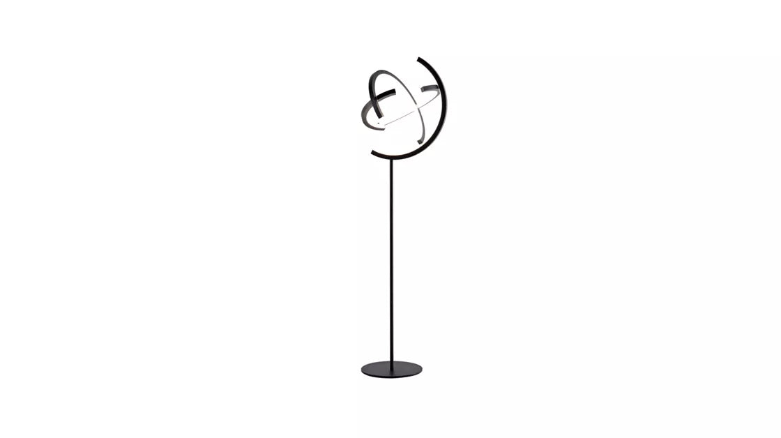 atom | straight floor lamp