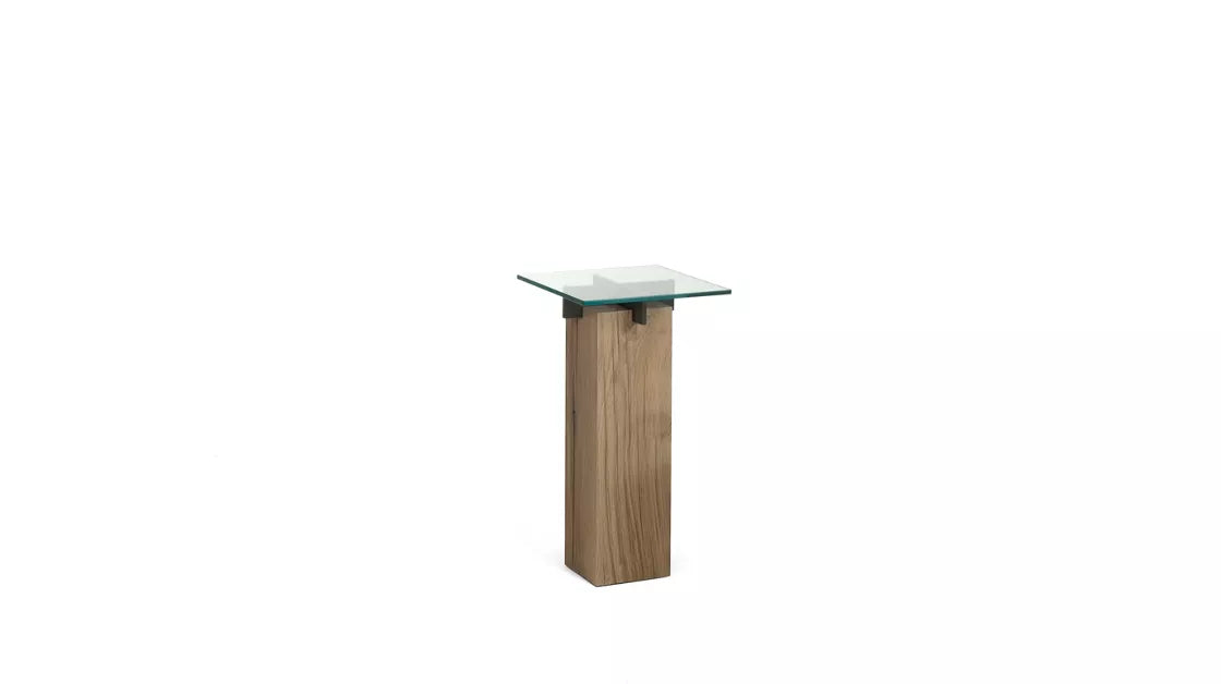 ténéré | pedestal table - crossbars in metal