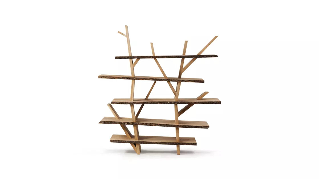 legend | bark bookcase