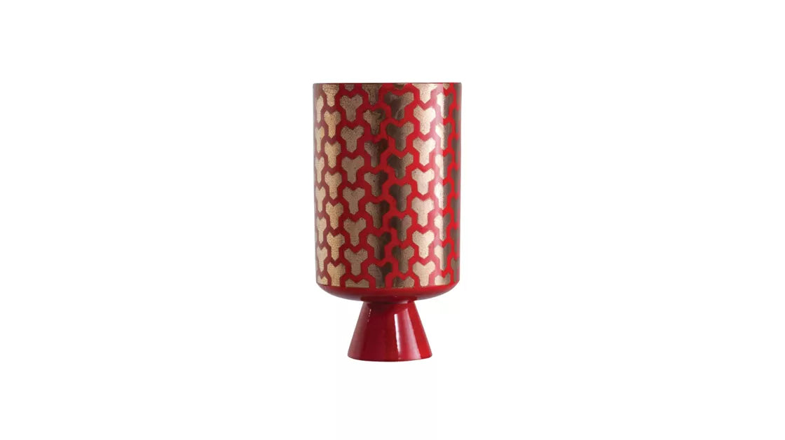 aka kame | AKA KAME vase - Selenium red