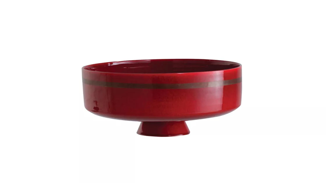 aka mugara | AKA MUGARA vase - Selenium red
