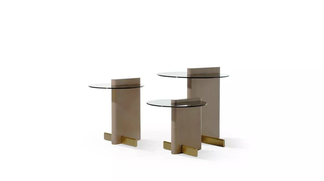 paris paname | Set of 3 coffee tables - sycamore top