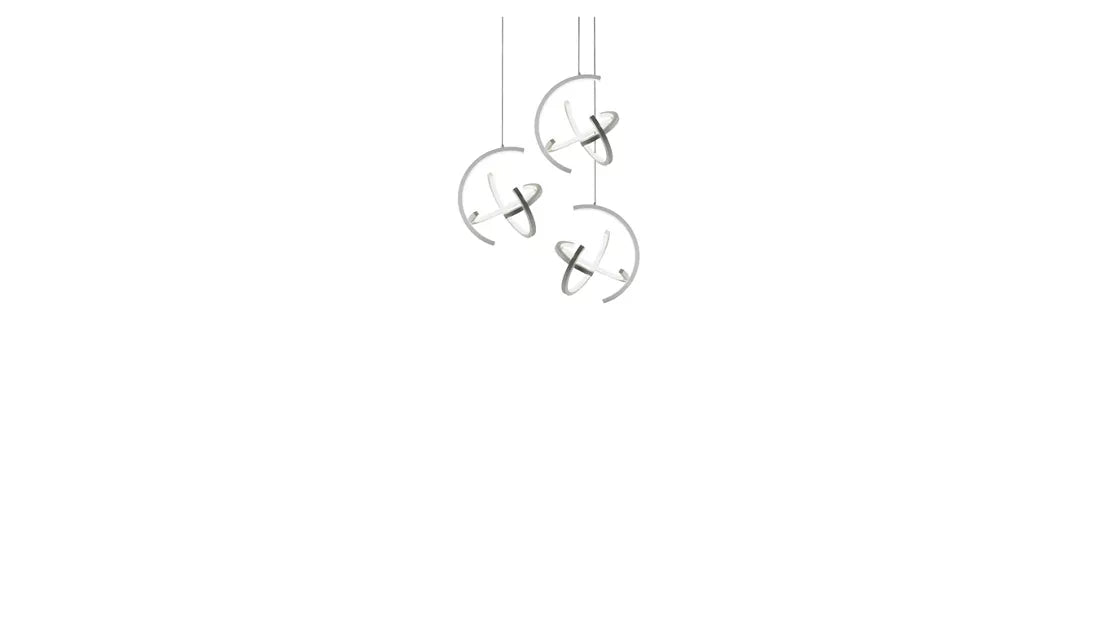 atom | triple suspension - white
