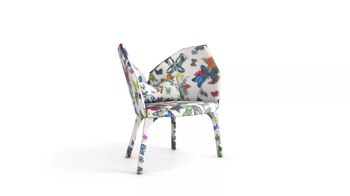 lady b. | armchair - butterfly parade christian lacroix