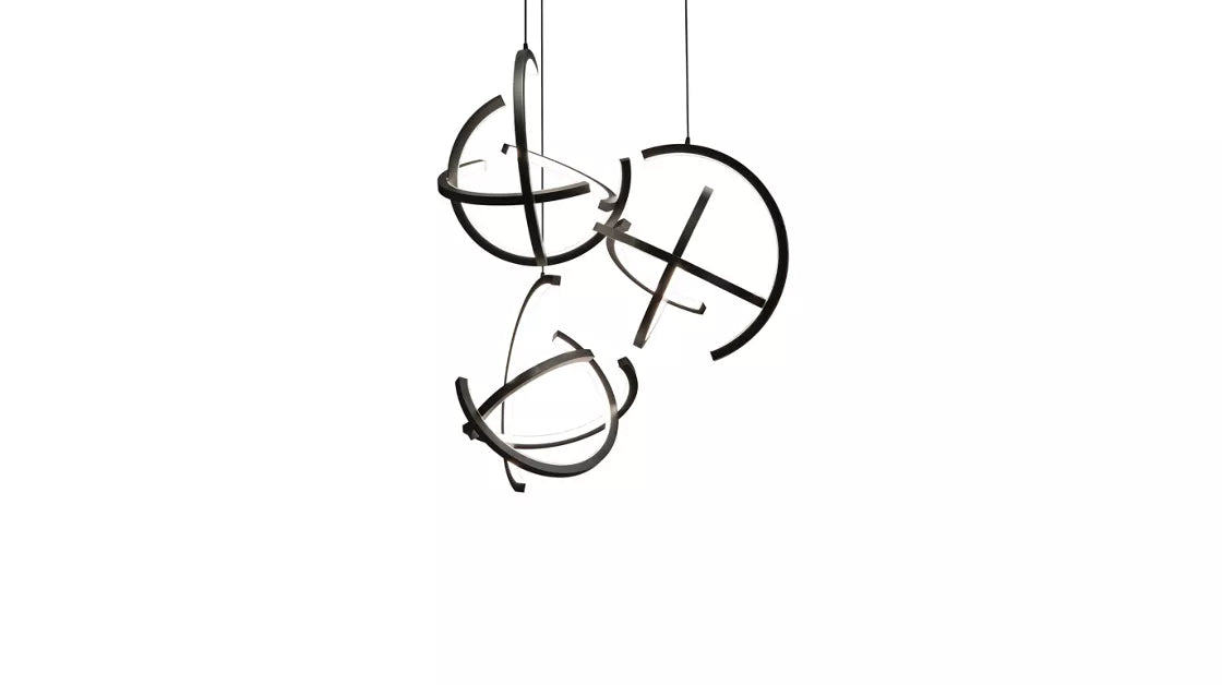 atom | triple suspension - black