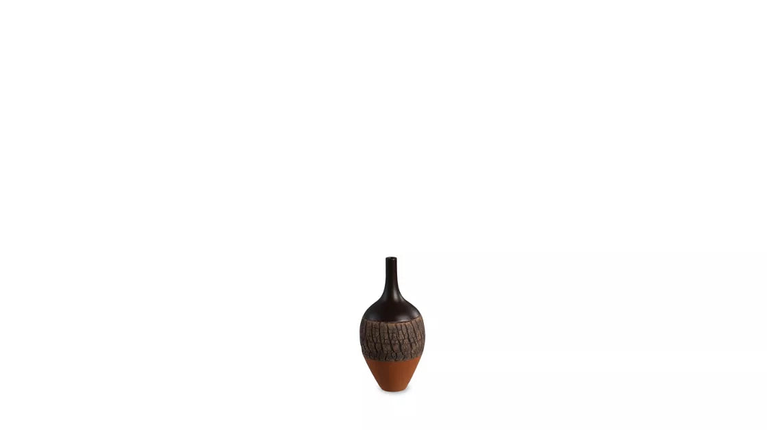 écorce | terracotta vase