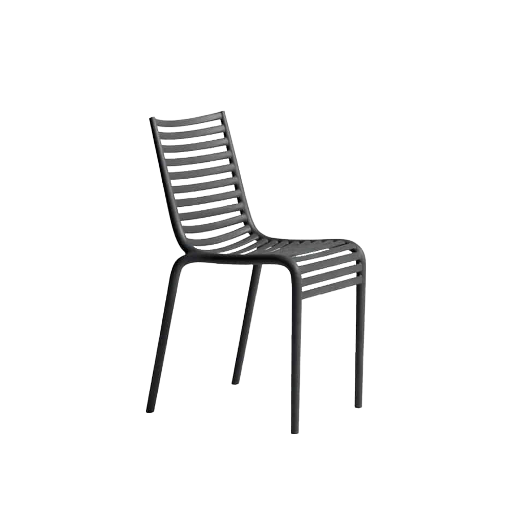 PIP-E CHAIR_ DARK GREY - view 1