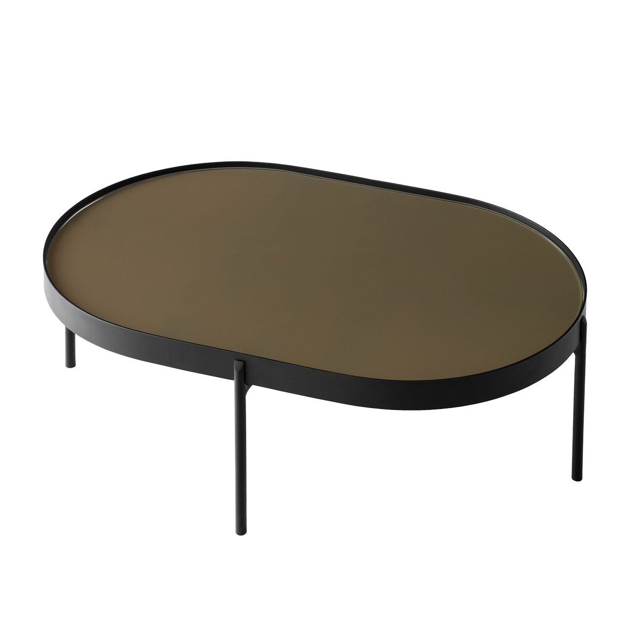 NoNo Table Large Brown Glass - view 1
