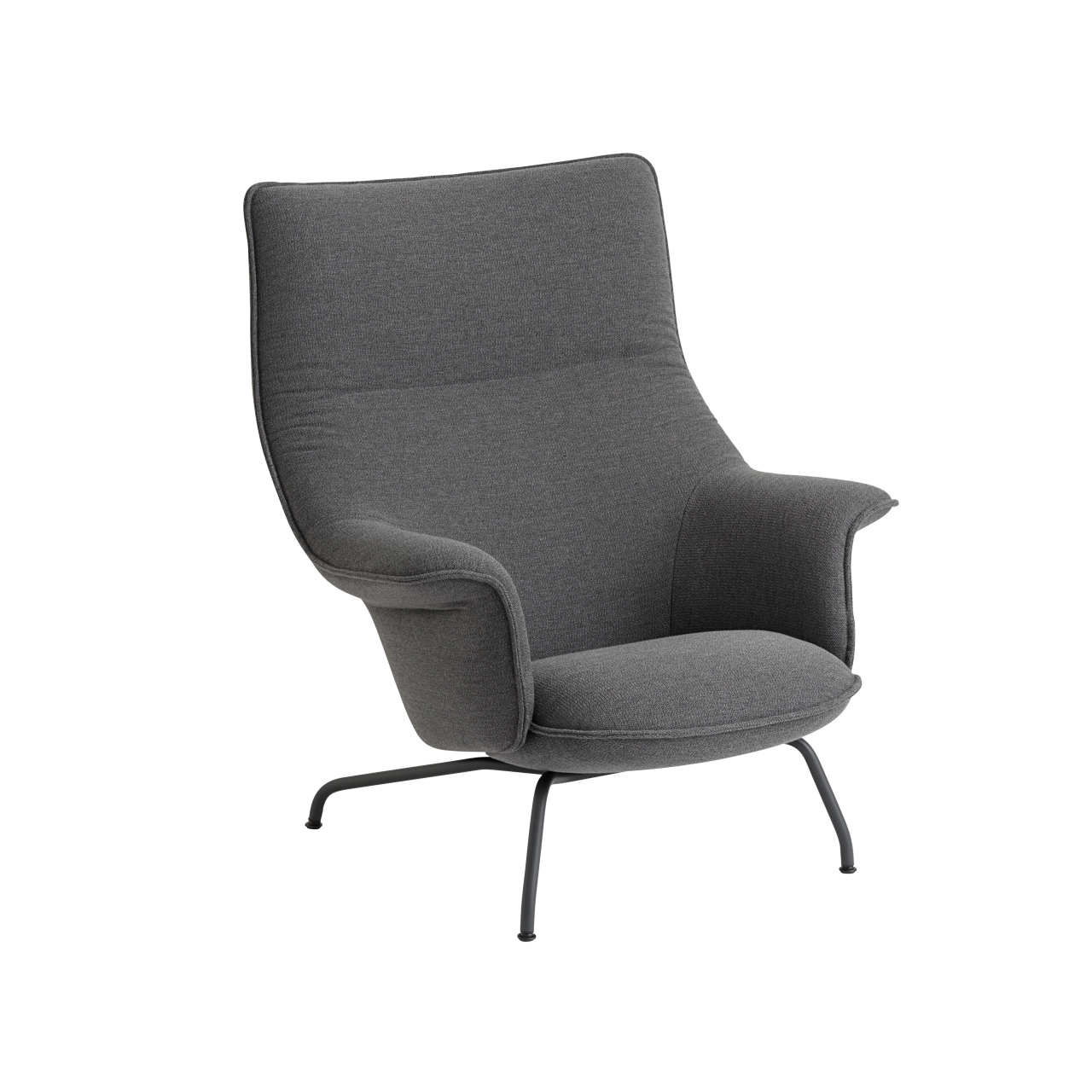 DOZE LOUNGE CHAIR OCEAN 80/ANTHRACITE BLACK - view 1