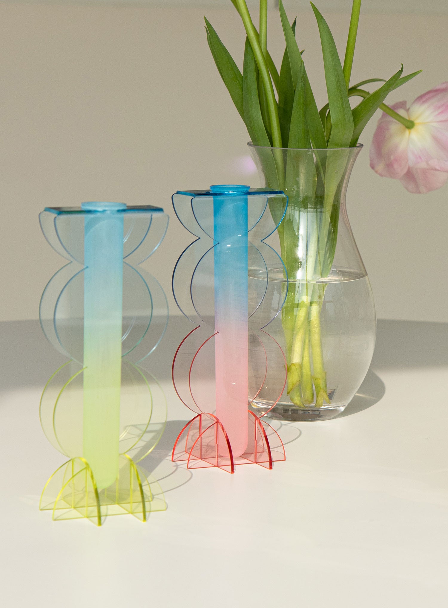 Raundideu Acrylic Vase Sseommeo