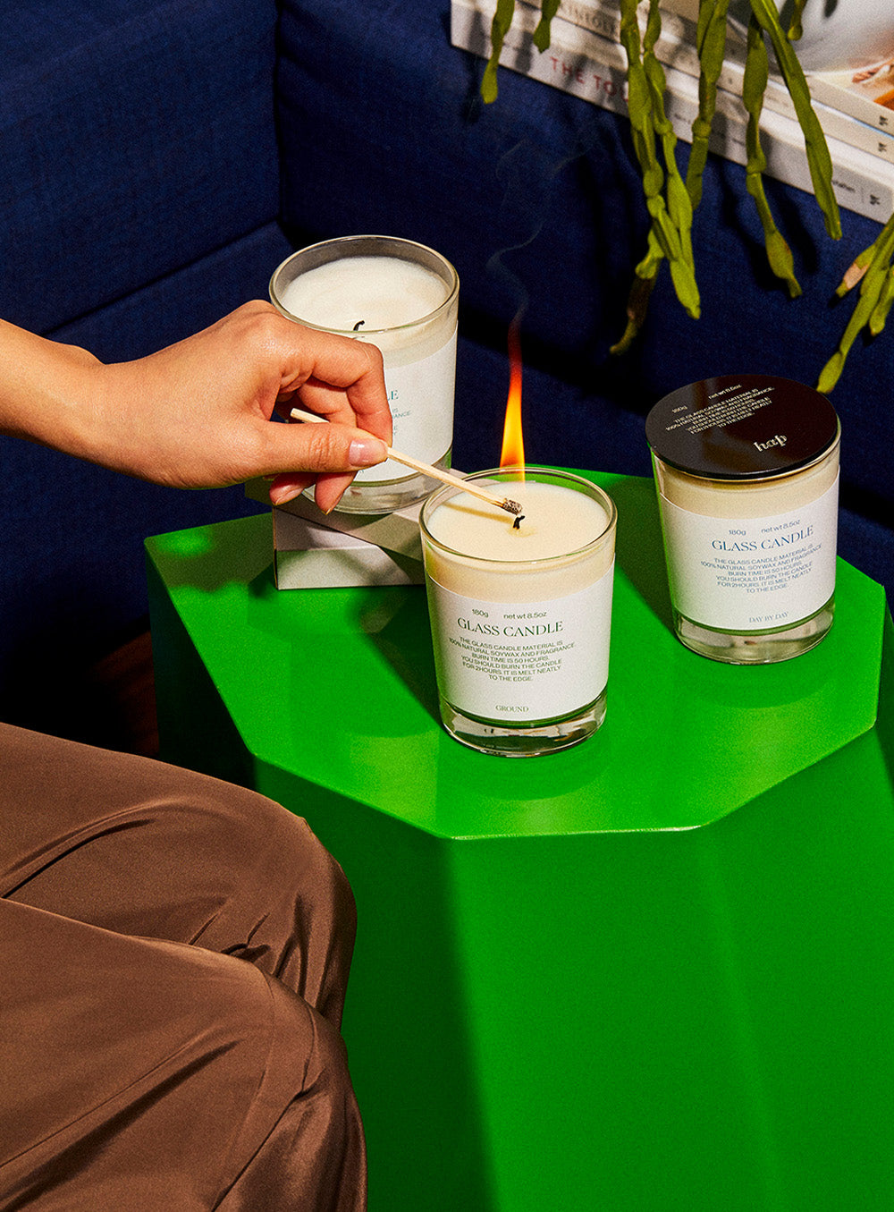 Glass Scented Candle