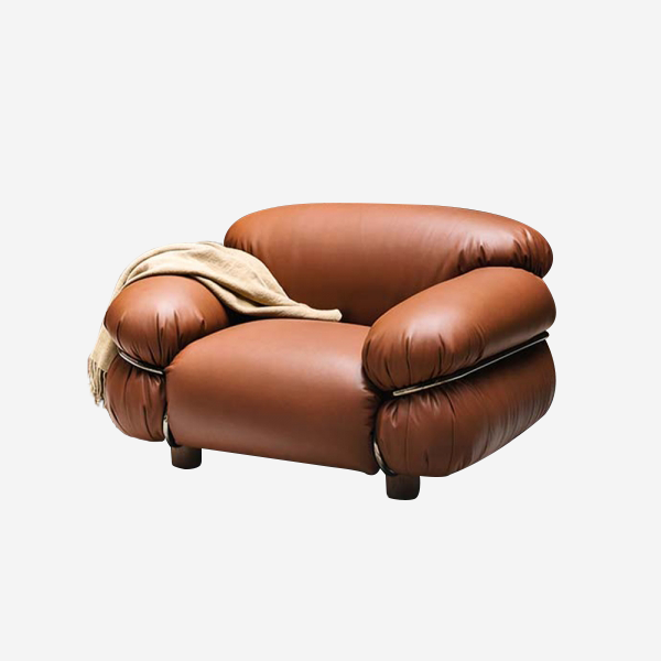 Sesann Armchair - Leather - view 1