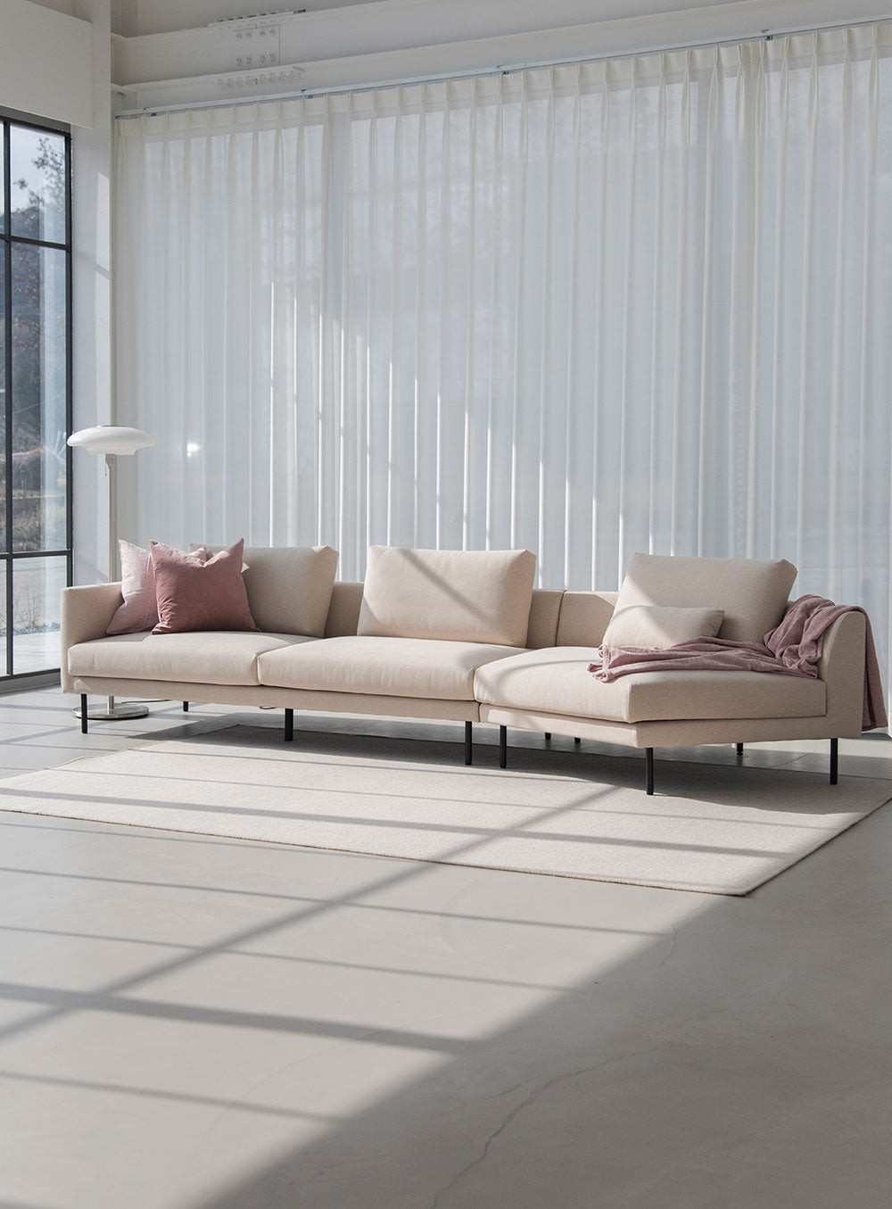#_LINEAR SOFA COUCH