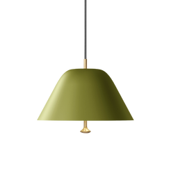 Levitate Pendant dia.28 Sage Green/Brass - view 1