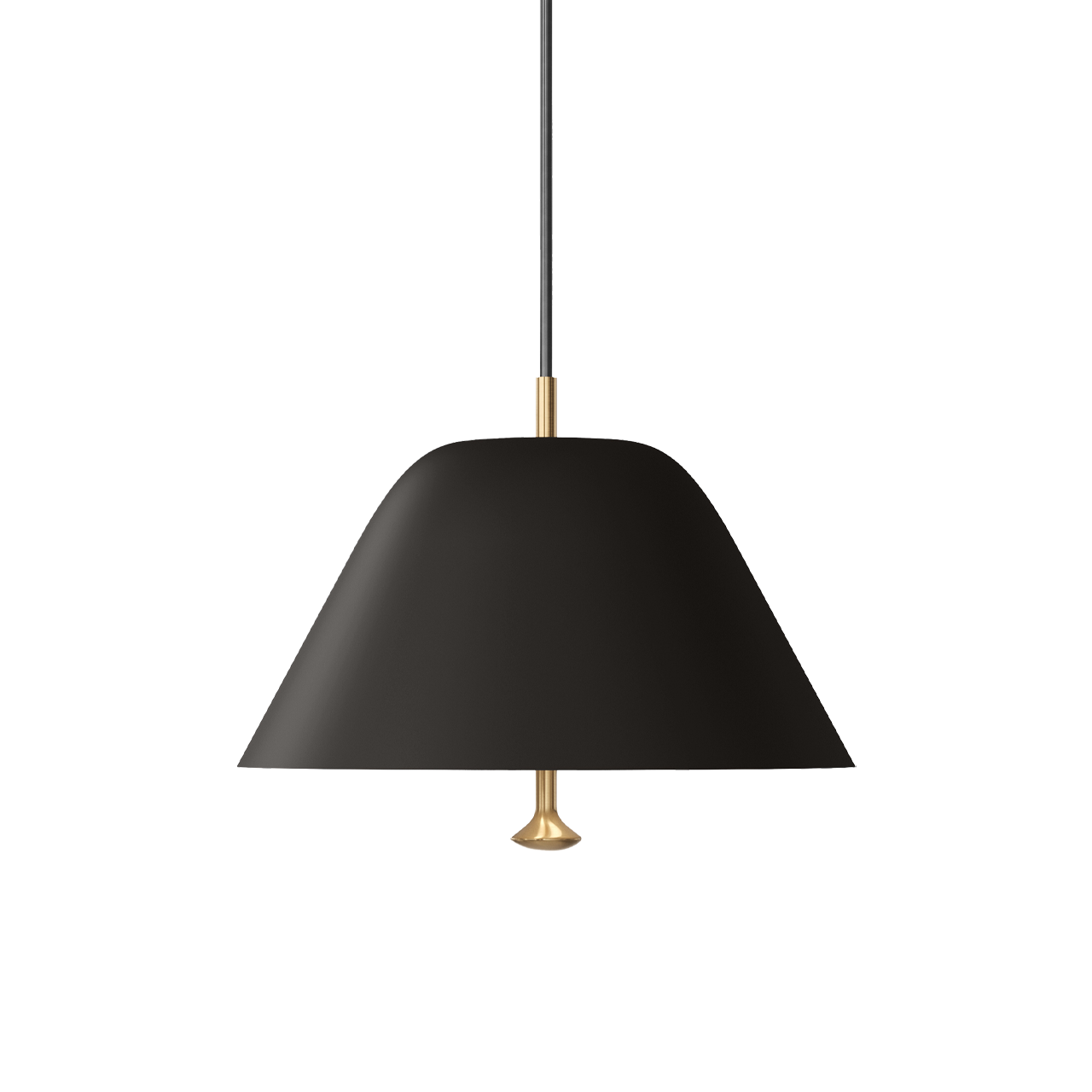 Levitate Pendant dia.28 Sage Black/Brass - view 1