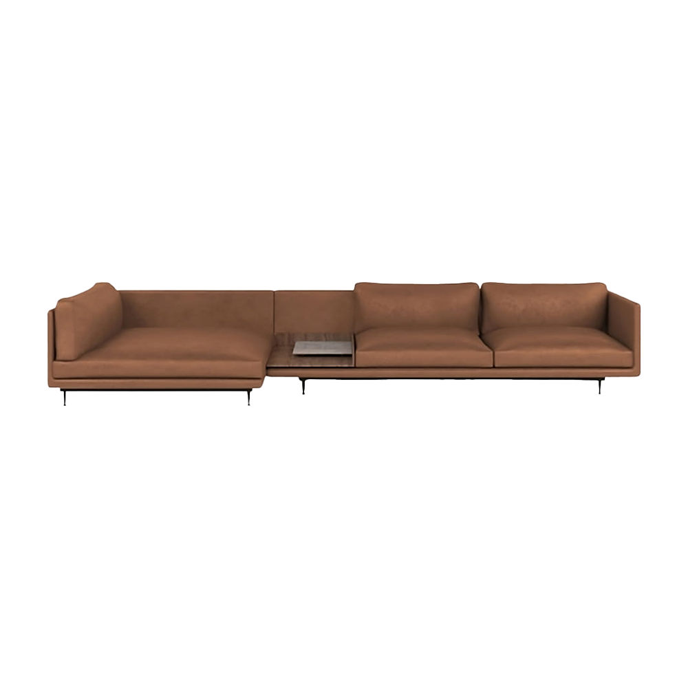 MAHO SOFA MOD.10+25 PATROL COGNAC - view 1