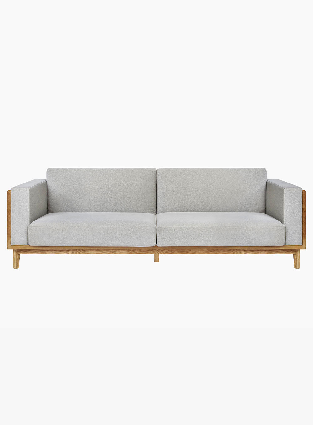 Orijineol Oak Sofa (2 Unit / Ottoman / Headrest)