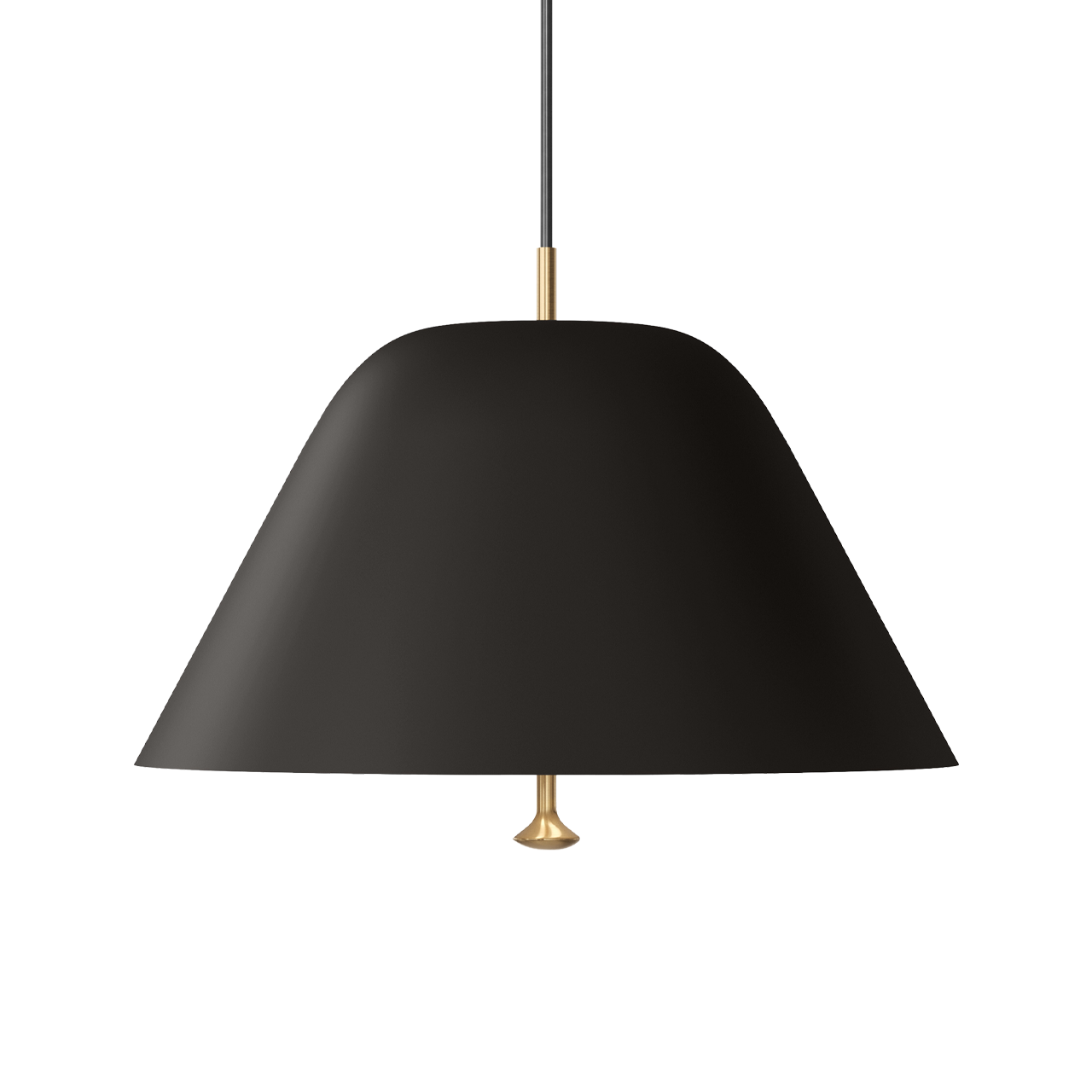 Levitate Pendant dia.40 Sage Black/Brass - view 1