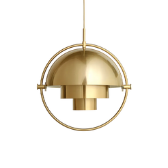 Multi-Lite Pendant shiny brass (All Brass) - view 1