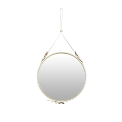 Adnet Wall Mirror Medium dia.58 Cream - view 1
