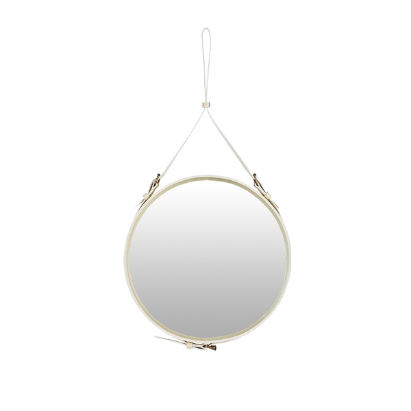 Adnet Wall Mirror Medium dia.58 Cream - view 1