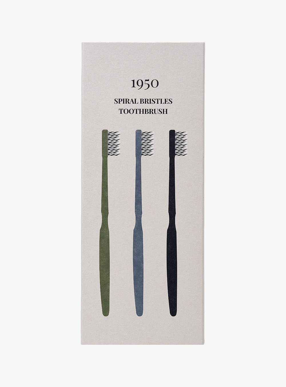 1950 제주 스파이럴 미세모 칫솔 3개입