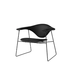 Masculo Lounge Chair Black - view 1
