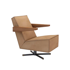 Press Room Chair _Liver - view 1