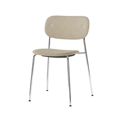 Co Chair Chrome/Boucle02 - view 1