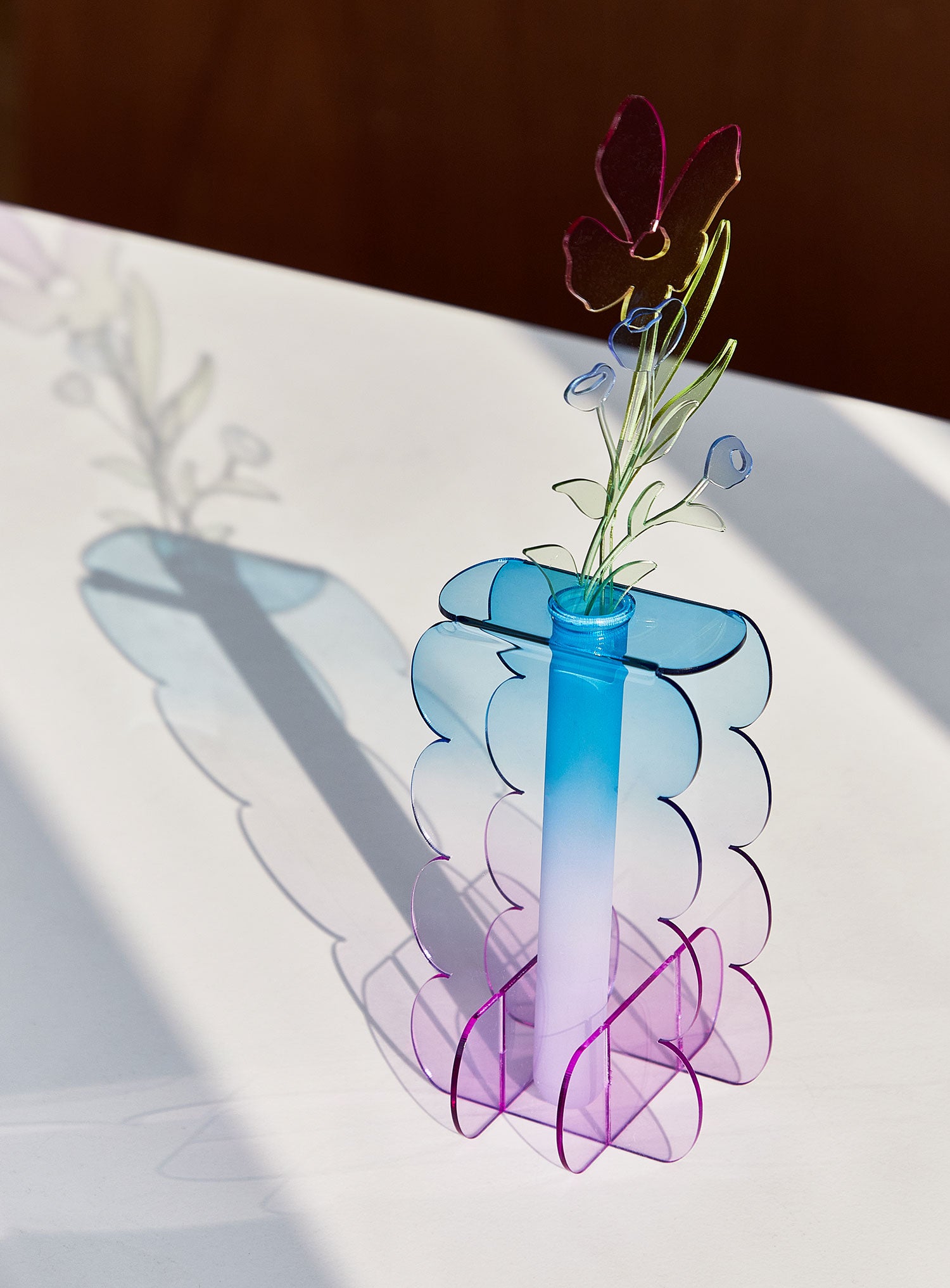 KeulraWood Stay Acrylic Vase