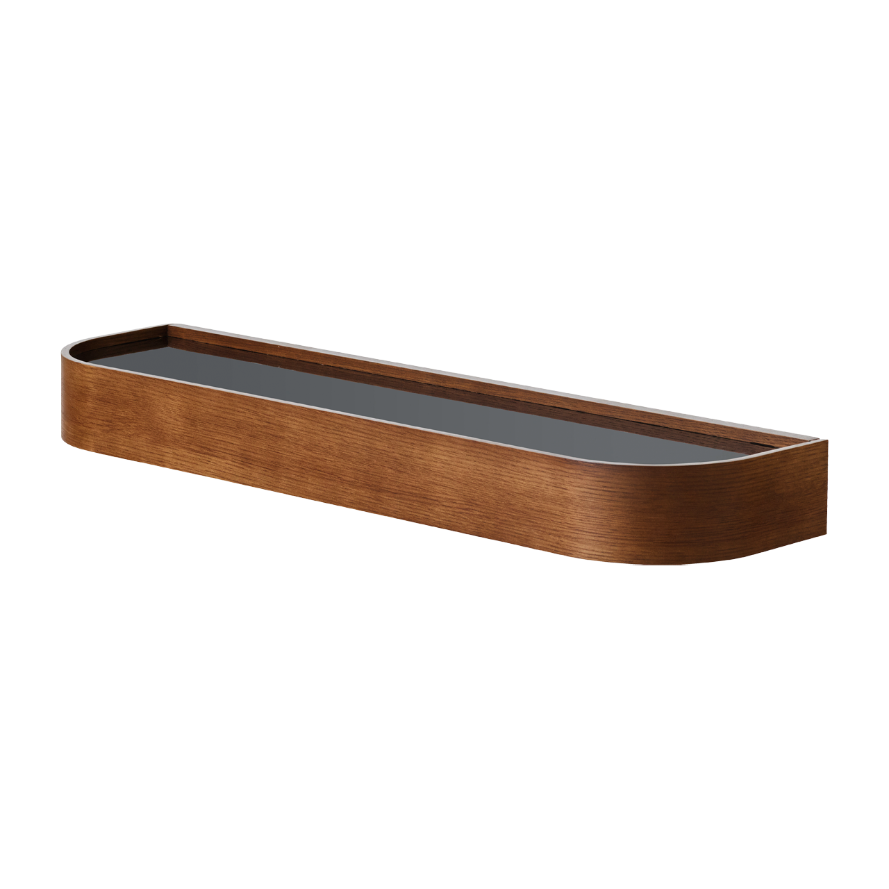 Epoch Shelf 79 Dark Stained Oak - view 1
