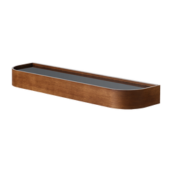 Epoch Shelf 79 Dark Stained Oak - view 1