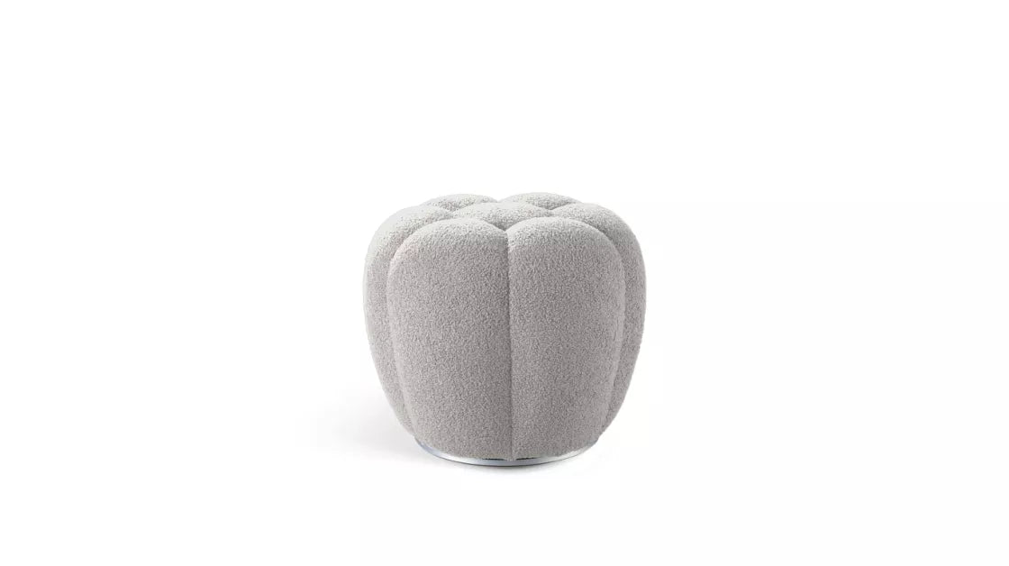 apex | ottoman - curl fabric